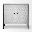 Mercana Savannah White Fir Veneer Accent Cabinet Clearance