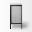Mercana Savannah White Fir Veneer Accent Cabinet Clearance
