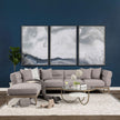 Mercana Reinhold Round Metal Base Coffee Table