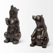 Mercana Sleuth Grizzly Bear Bookends- Set of 2
