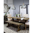 Mercana Kingston Rustic Metal Framed Table Candle Holder
