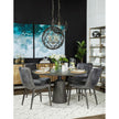Mercana Maxwell Round Accent Pedestal Bistro Table