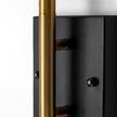 Mercana Tremont Black/Gold Metal Conical Shade Wall Sconce Clearance