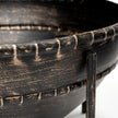 Mercana Cauldron Brown Metal Bowls- Set of 2