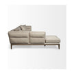 Mercana Denali Beige Upholstered Wooden Frame Sectional Clearance