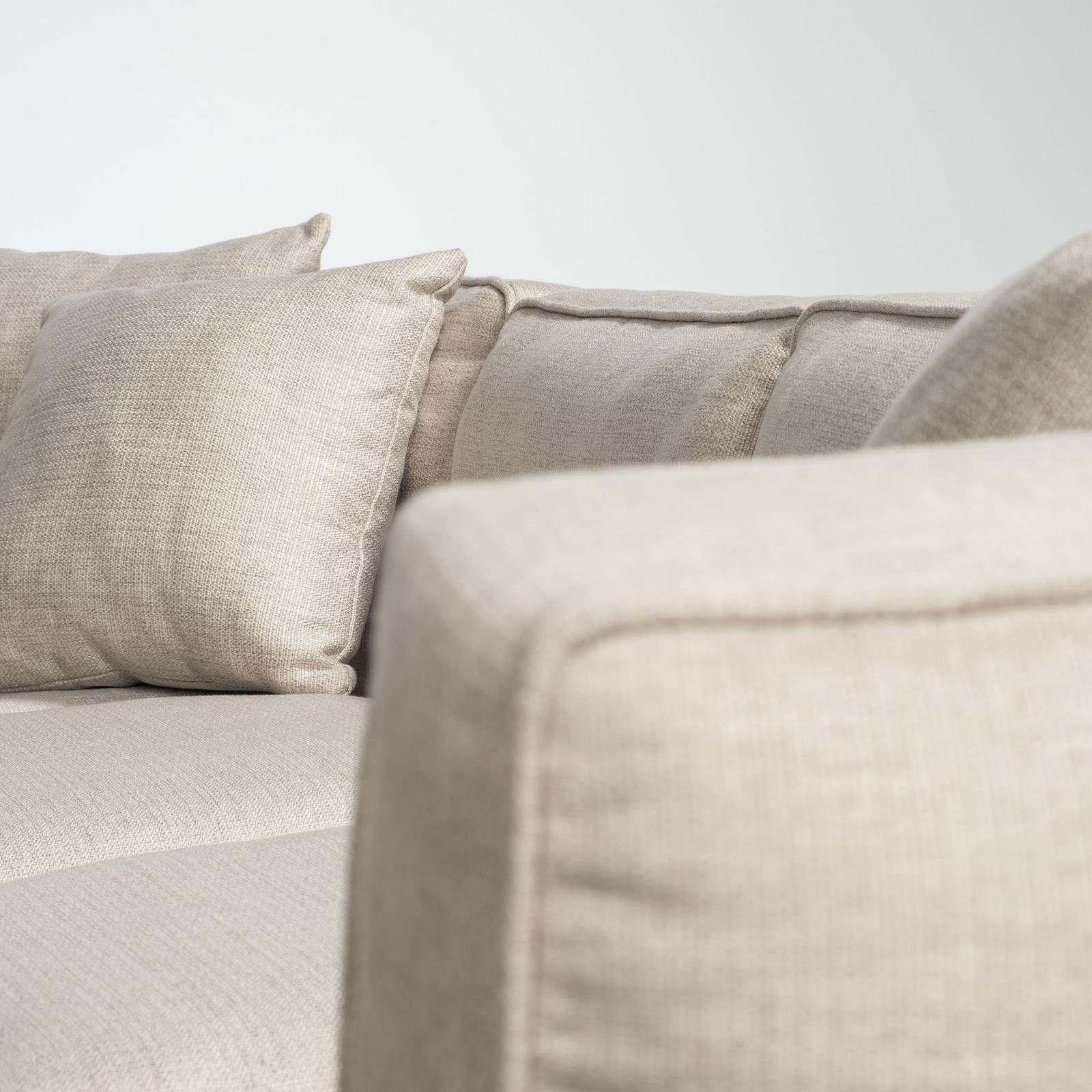 Mercana Denali Beige Upholstered Wooden Frame Sectional Clearance