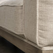 Mercana Denali Beige Upholstered Wooden Frame Sectional Clearance