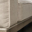 Mercana Denali Beige Upholstered Wooden Frame Sectional Clearance