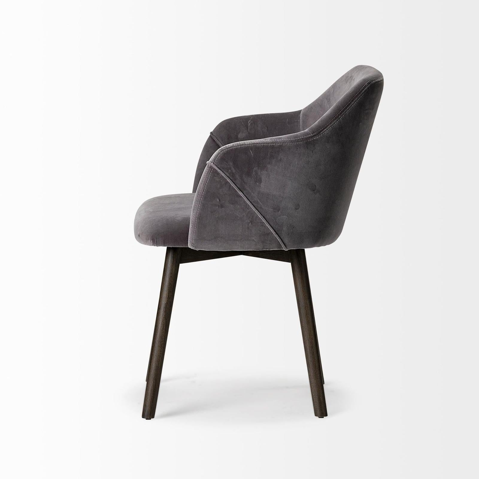 Mercana Ronald Wooden Base Dining Chair