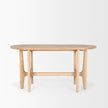 Mercana Taylin Light Brown Solid Wood Desk