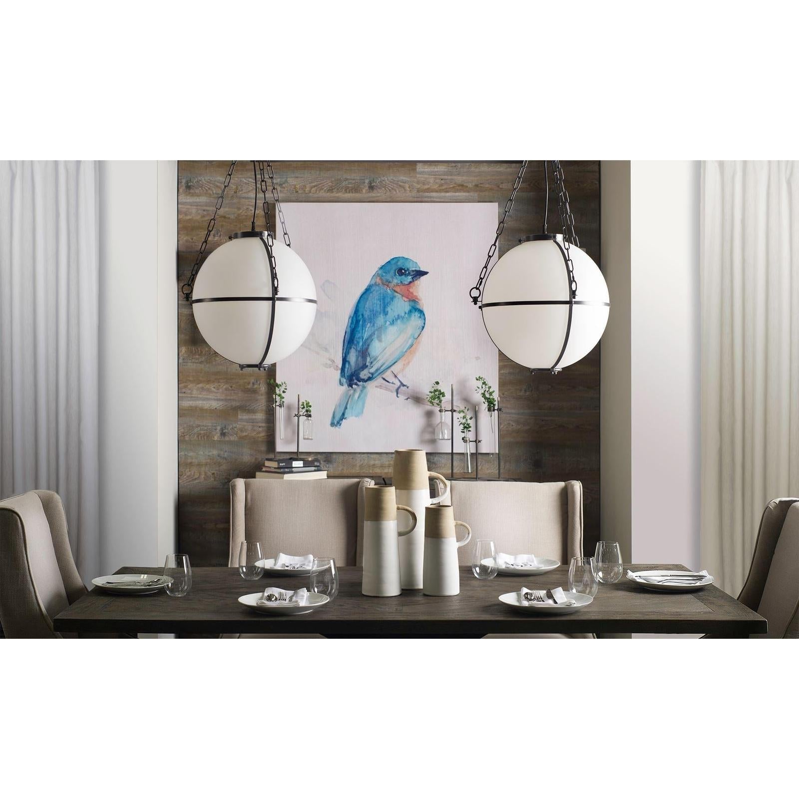 Mercana Maxton Gunmetal Base Dining Table