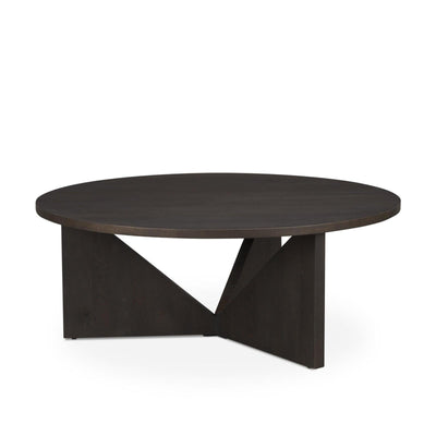 Mercana Tarro Brown Wood w/ Triangle Legs Coffee Table Clearance