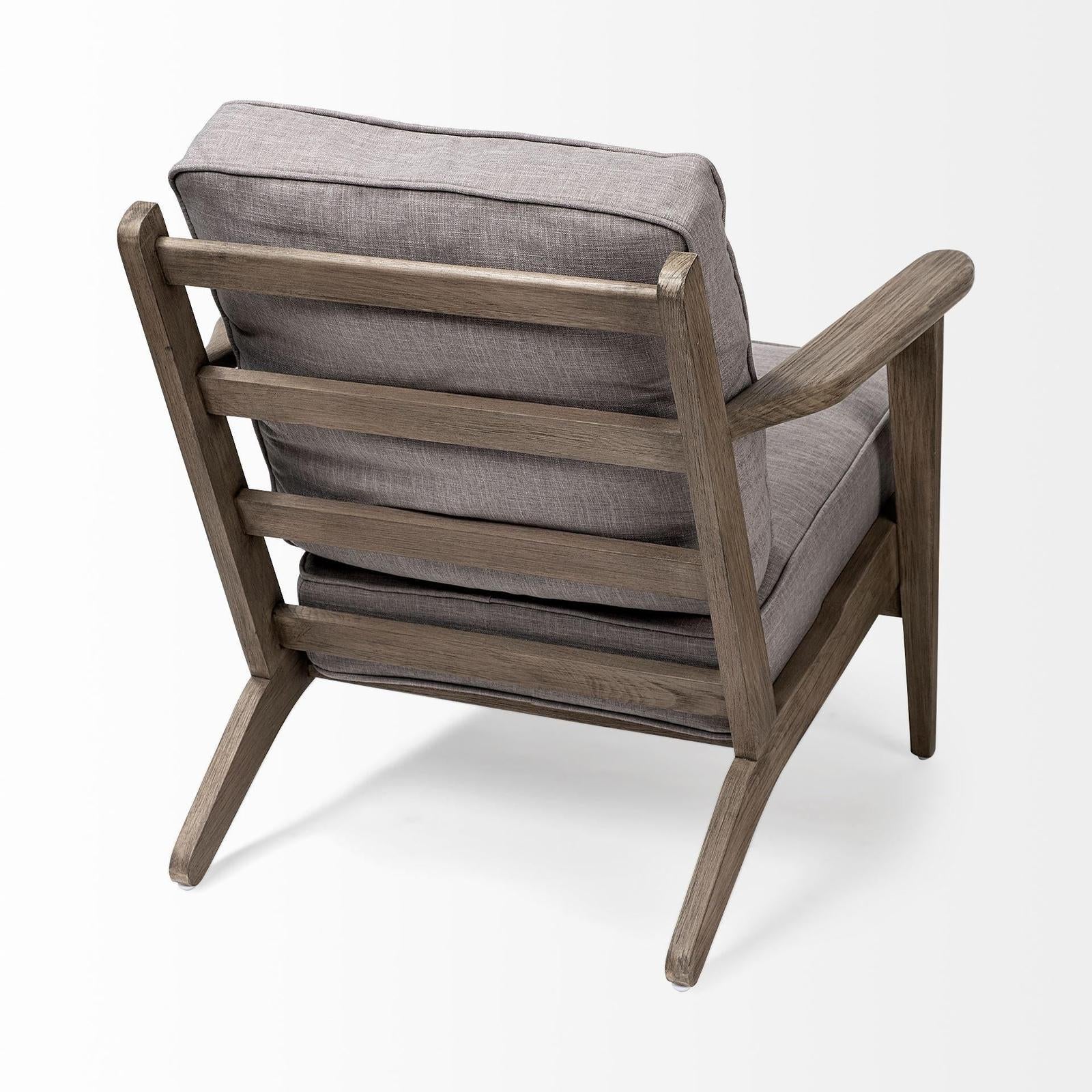 Mercana Olympus Wooden Frame Accent Chair Clearance