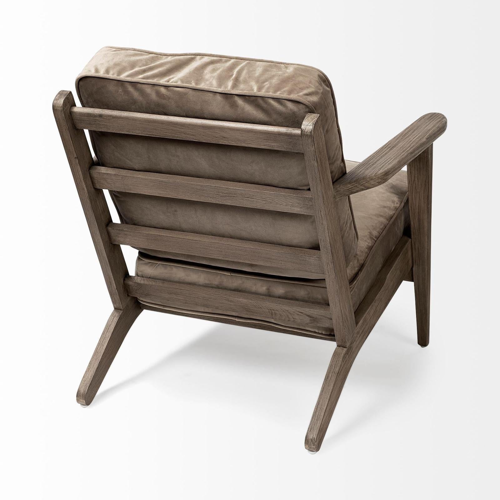 Mercana Olympus Wooden Frame Accent Chair Clearance