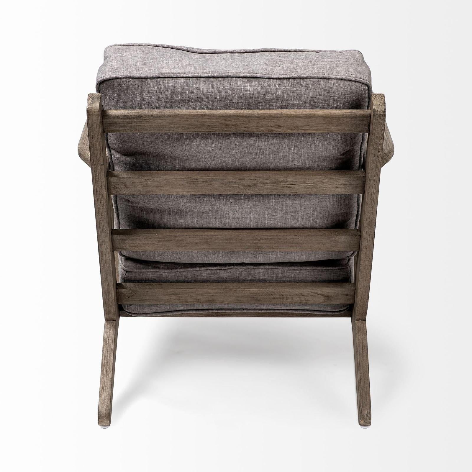 Mercana Olympus Wooden Frame Accent Chair Clearance