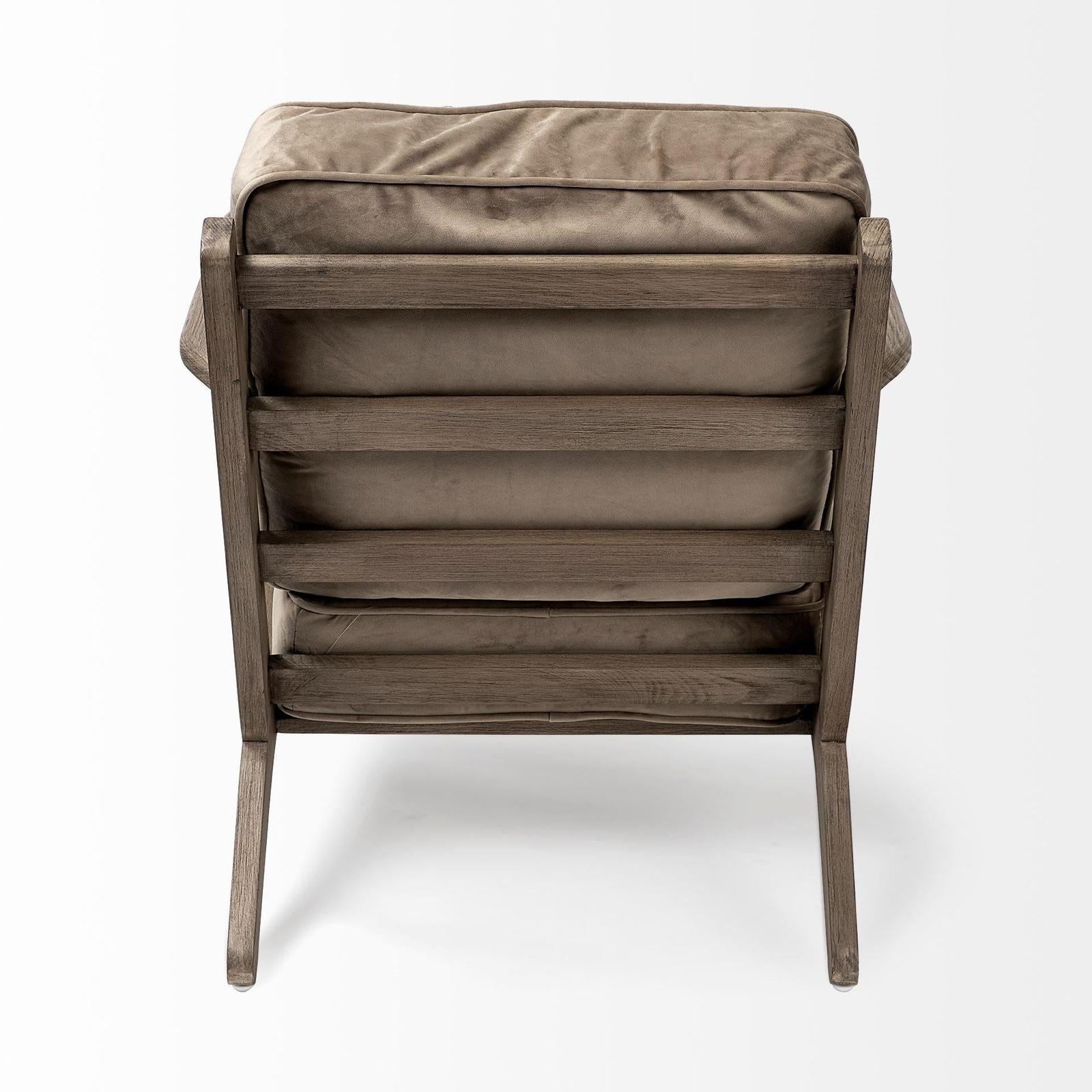 Mercana Olympus Wooden Frame Accent Chair Clearance