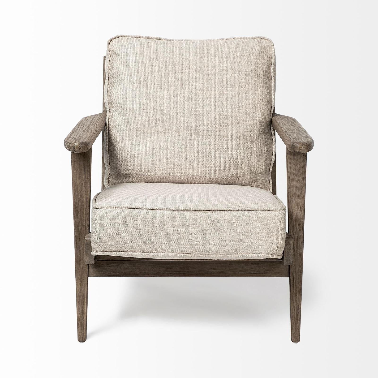 Mercana Olympus Wooden Frame Accent Chair Clearance