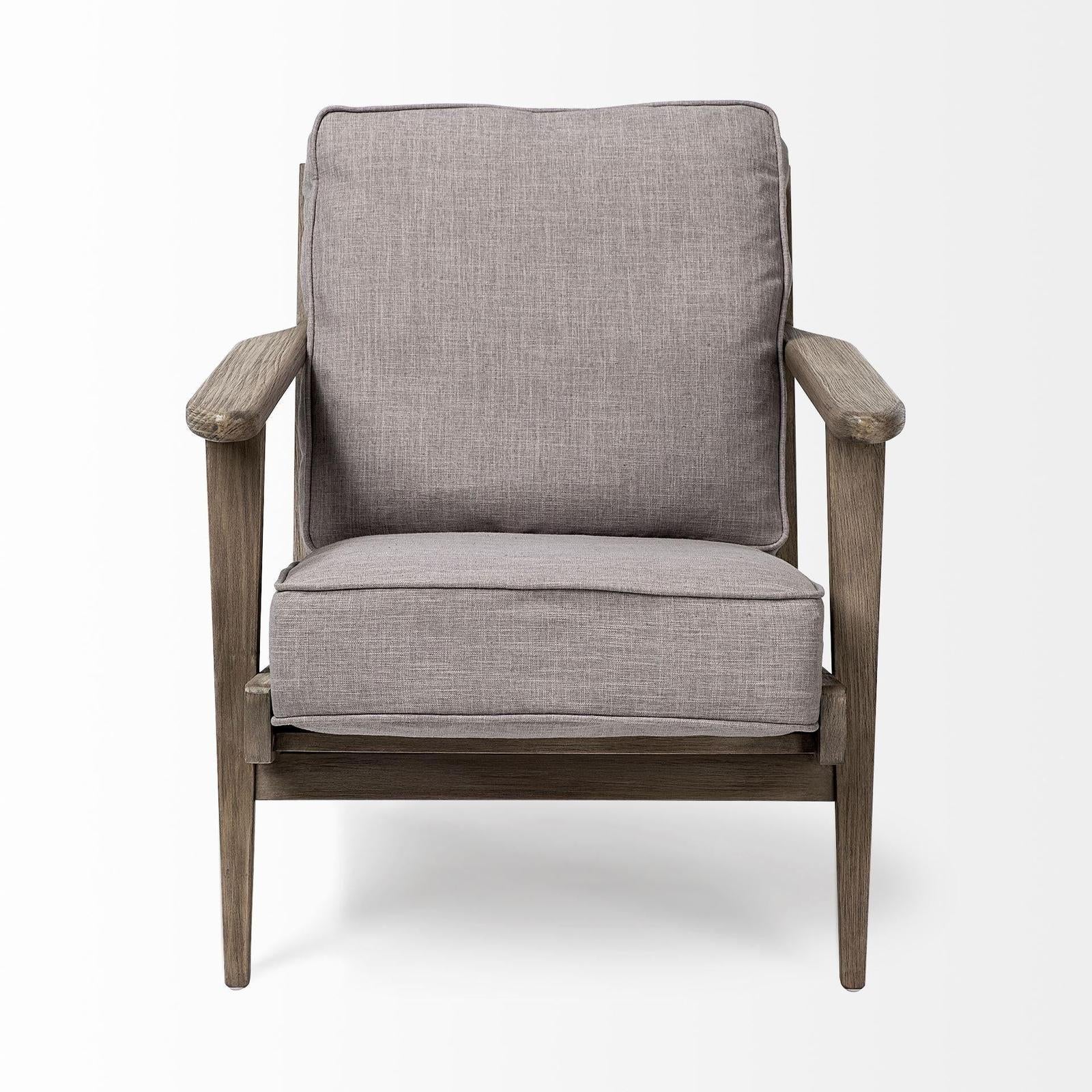 Mercana Olympus Wooden Frame Accent Chair Clearance