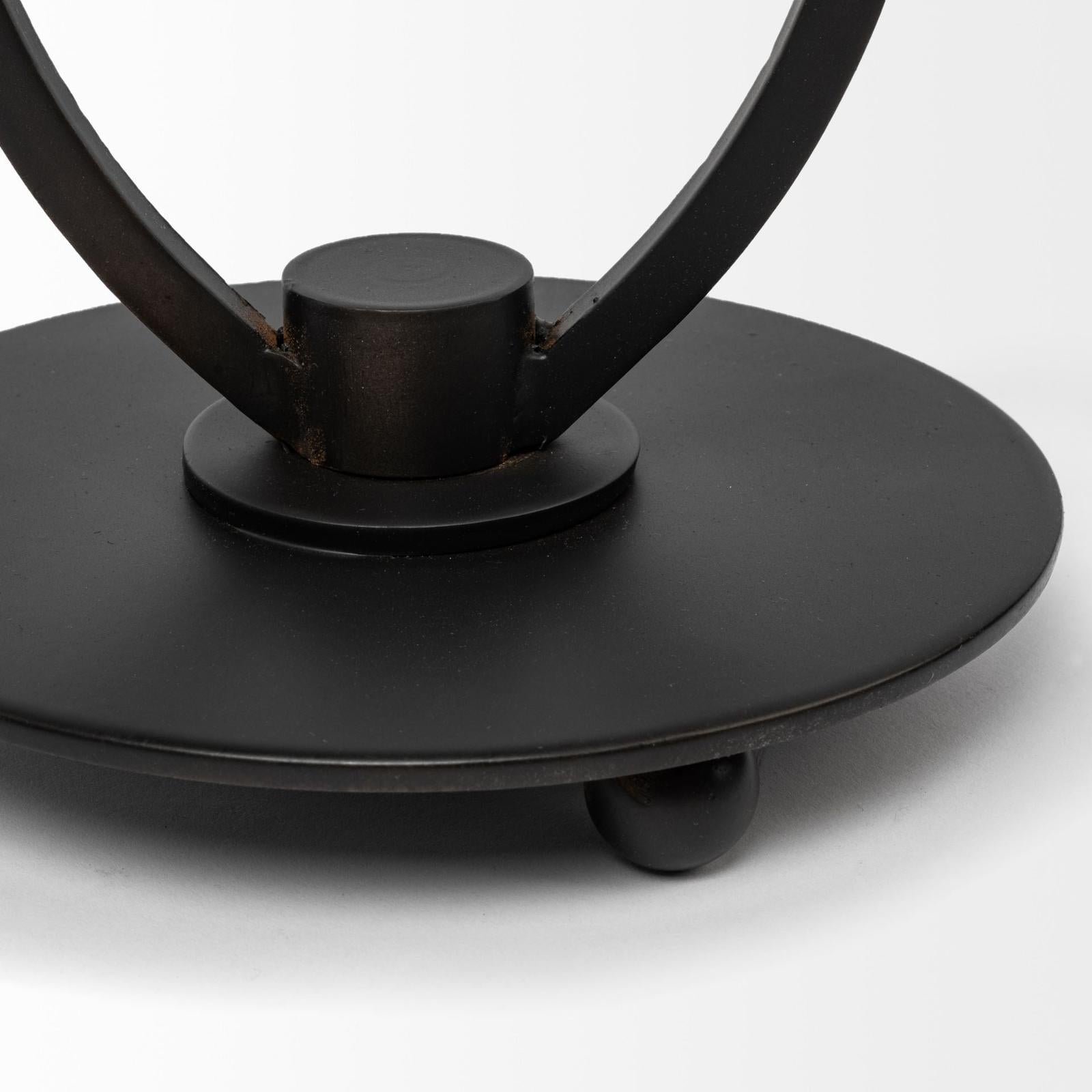Mercana Salah Small Black Iron Table Candle Holder Clearance