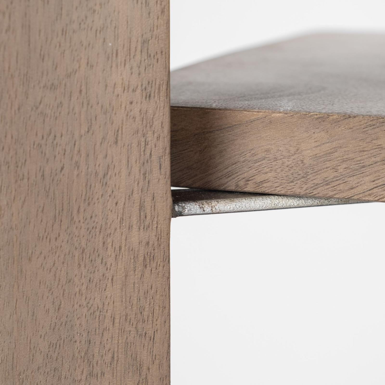 Mercana Turnbull Light Brown Wood Four Shelf Shelving Unit