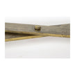 Mercana Excelsior Solid Wood Gold Metal Base 4 Cabinet Door SideBoard