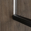 Mercana Ledger Live-Edge Wooden Brown Console Table