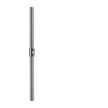 Mercana Anna Hanging Gun-Metal w/ Clear Glass Rods Six Bulb Chandelier Clearance