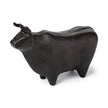 Mercana Taurus Black Cast Aluminum Bull Decorative Object