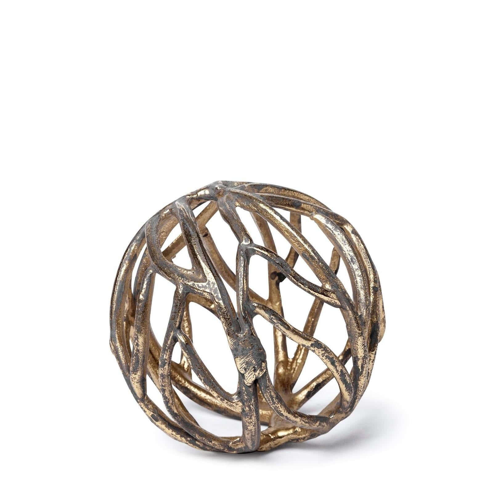 Mercana Sphaira Aluminum Decorative Tree Branch Orb