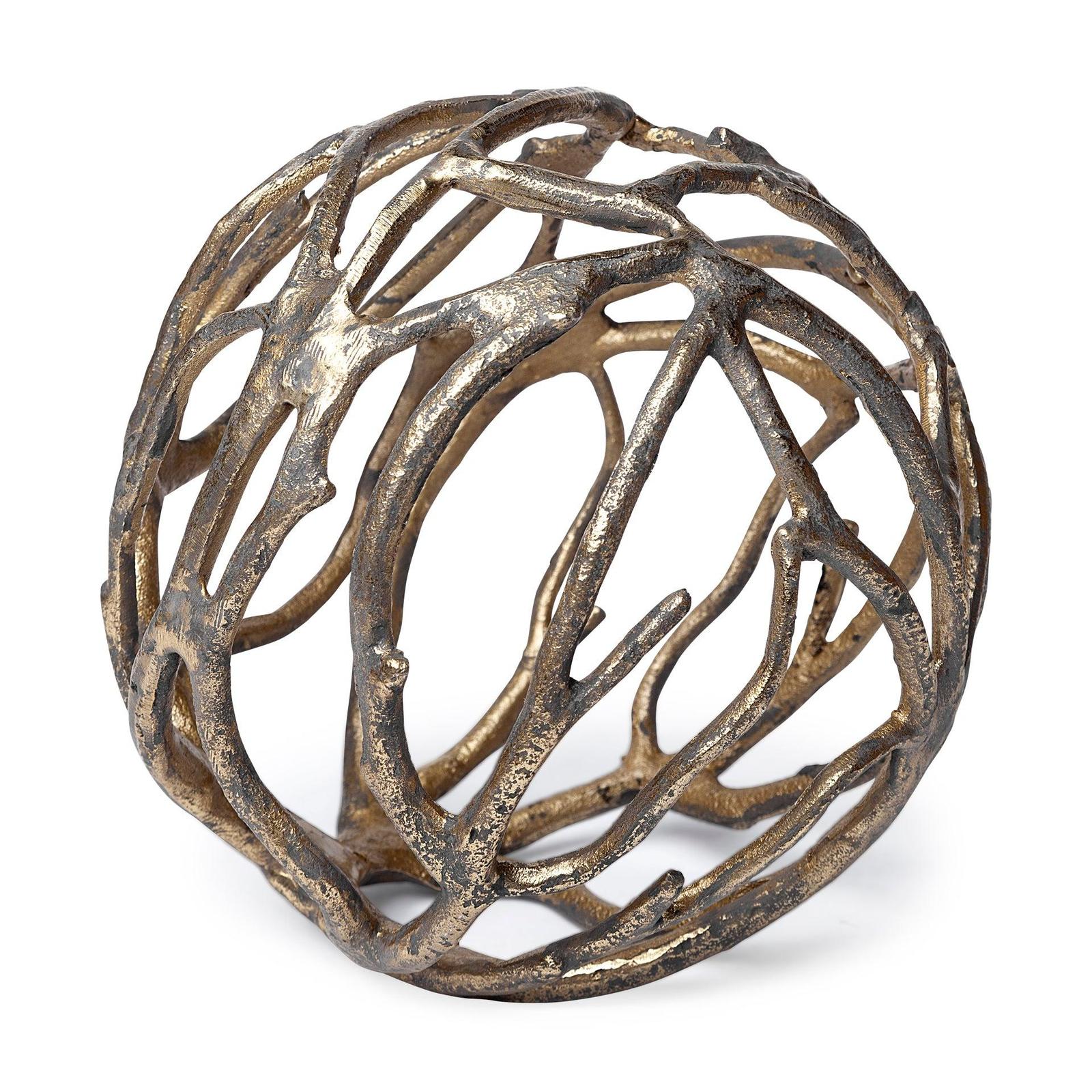Mercana Sphaira Aluminum Decorative Tree Branch Orb