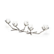 Mercana Vine Distressed Metal Creeper Five Candle Table Candle Holder