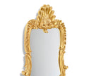 Jonathan Charles Tall Gilded Mirror with Scallop Shell ( 494373-GIL )