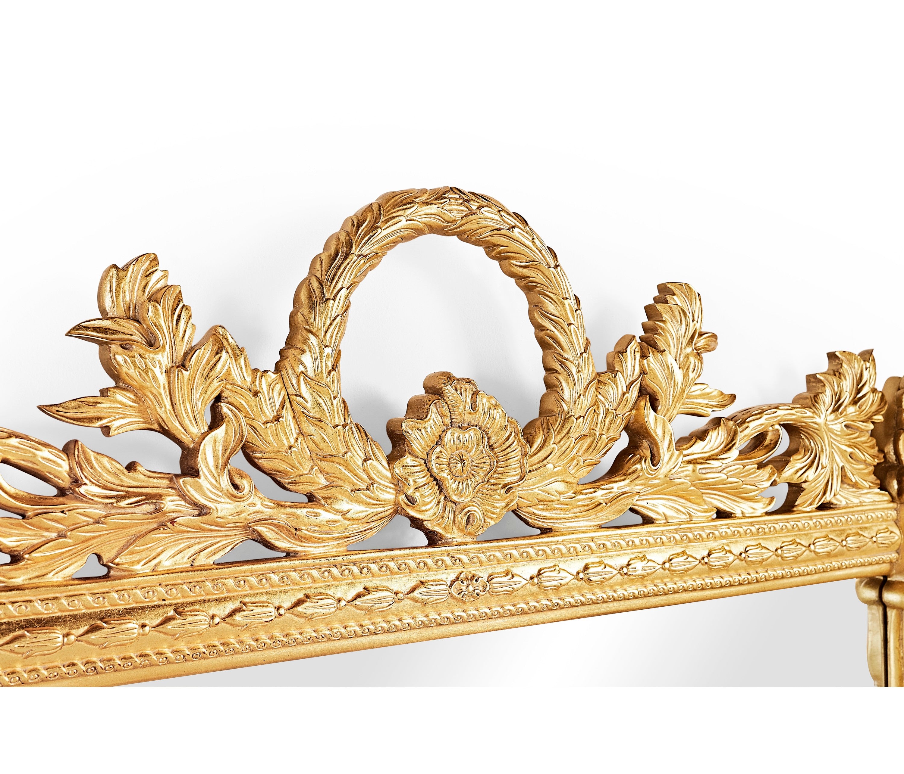 Jonathan Charles Empire Style Circular Wreath Mirror ( 494449-GIL )