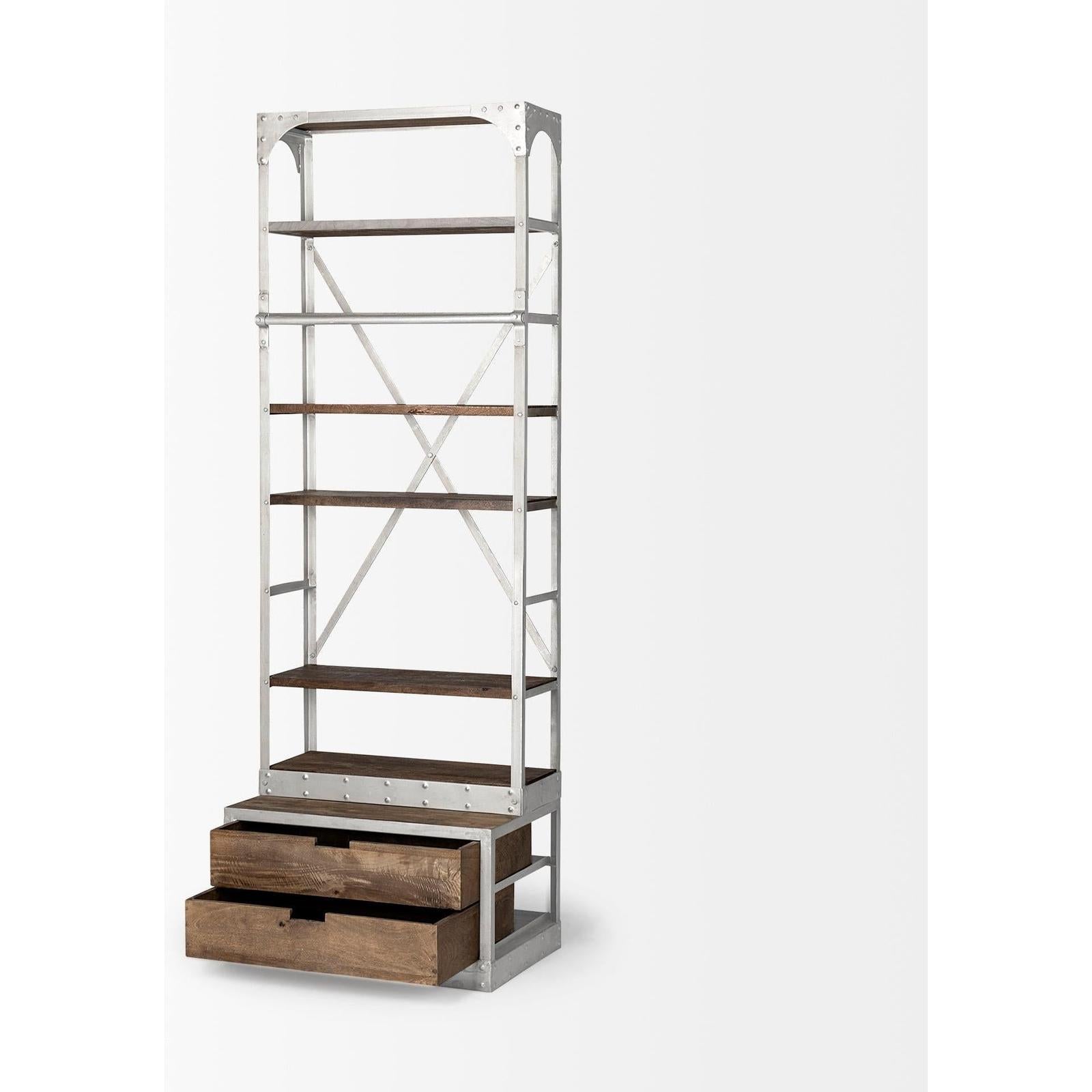 Mercana Brodie Four Shelf Shelving Unit