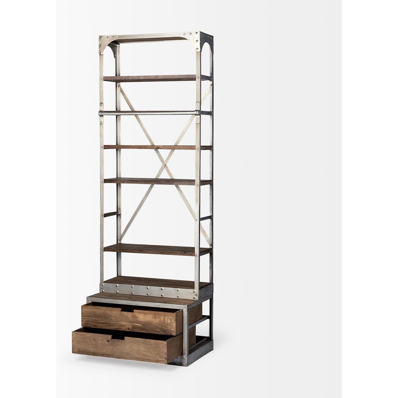 Mercana Brodie Four Shelf Shelving Unit