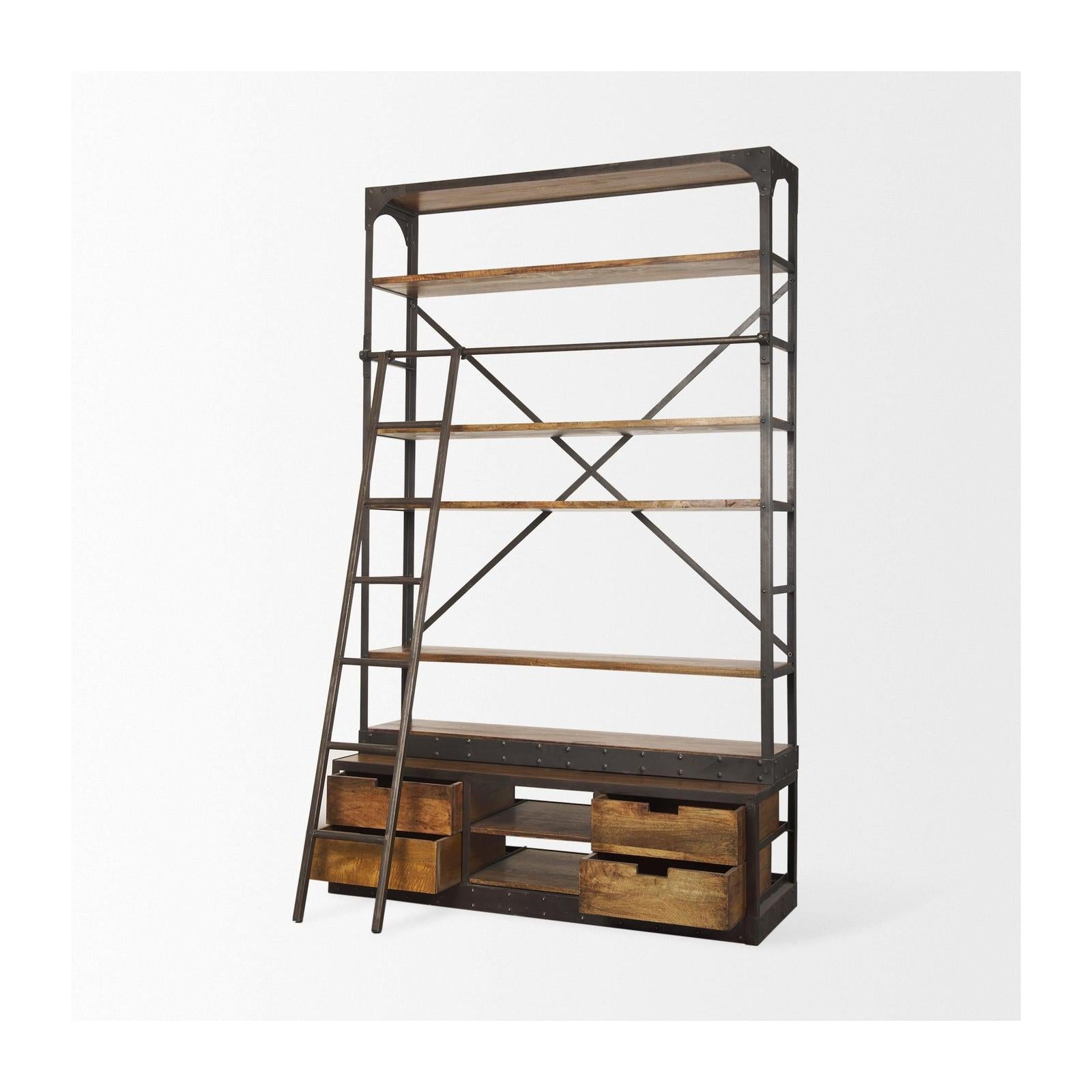 Mercana Brodie Four Shelf Shelving Unit