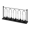 Mercana Erlen Black Metal Hanging Votive Five Candle Table Candle Holder Clearance