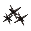 Mercana Rhea Brown Cast Iron Small, Medium & Large Jacks - Set of 3
