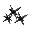 Mercana Rhea Brown Cast Iron Small, Medium & Large Jacks - Set of 3