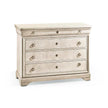 Jonathan Charles Entropy Louis Phillipe Bleached Walnut Drawer Chest