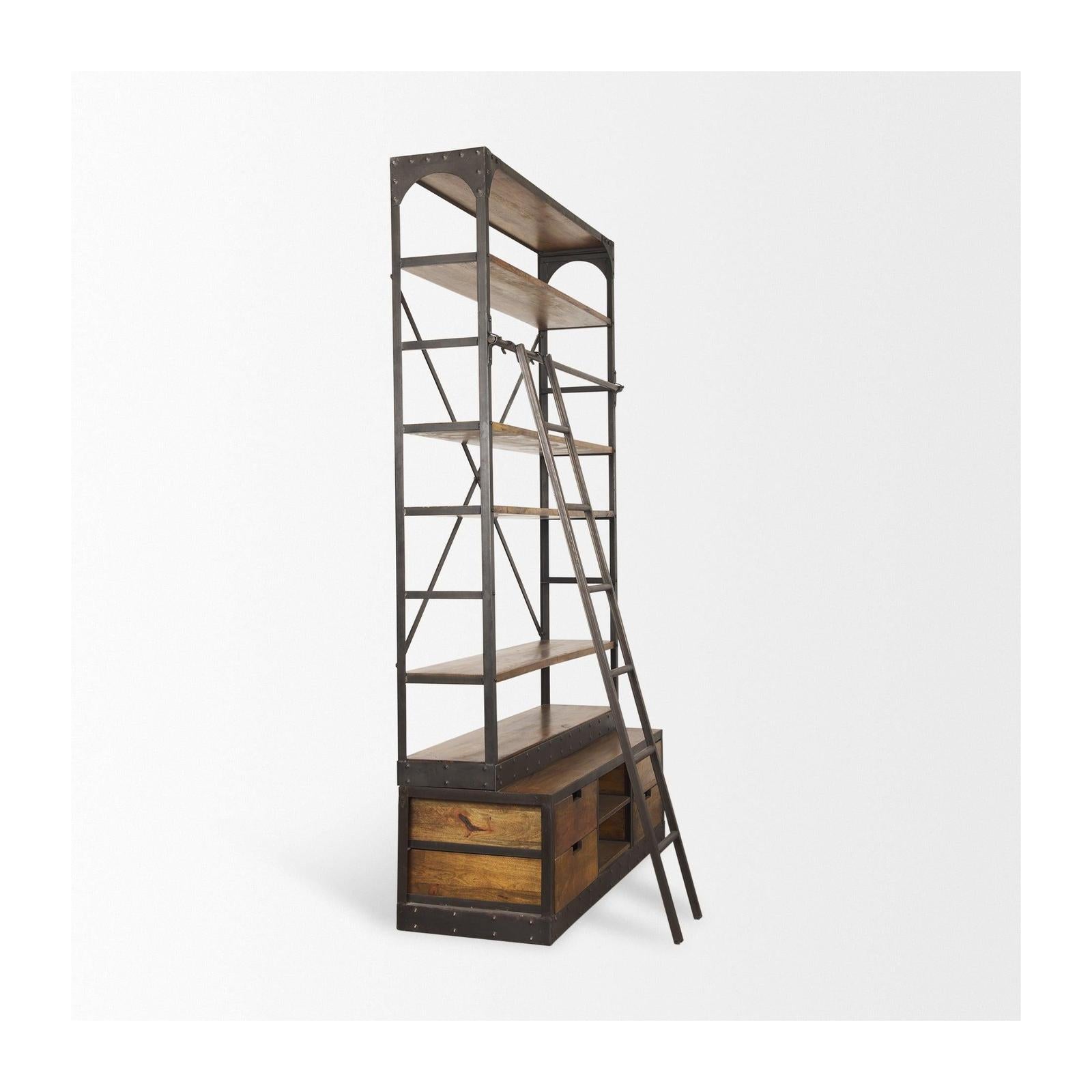 Mercana Brodie Four Shelf Shelving Unit