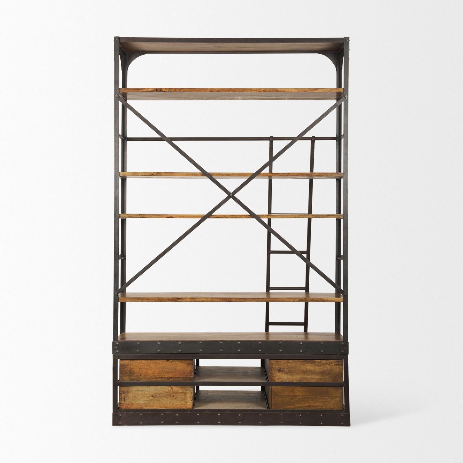 Mercana Brodie Four Shelf Shelving Unit