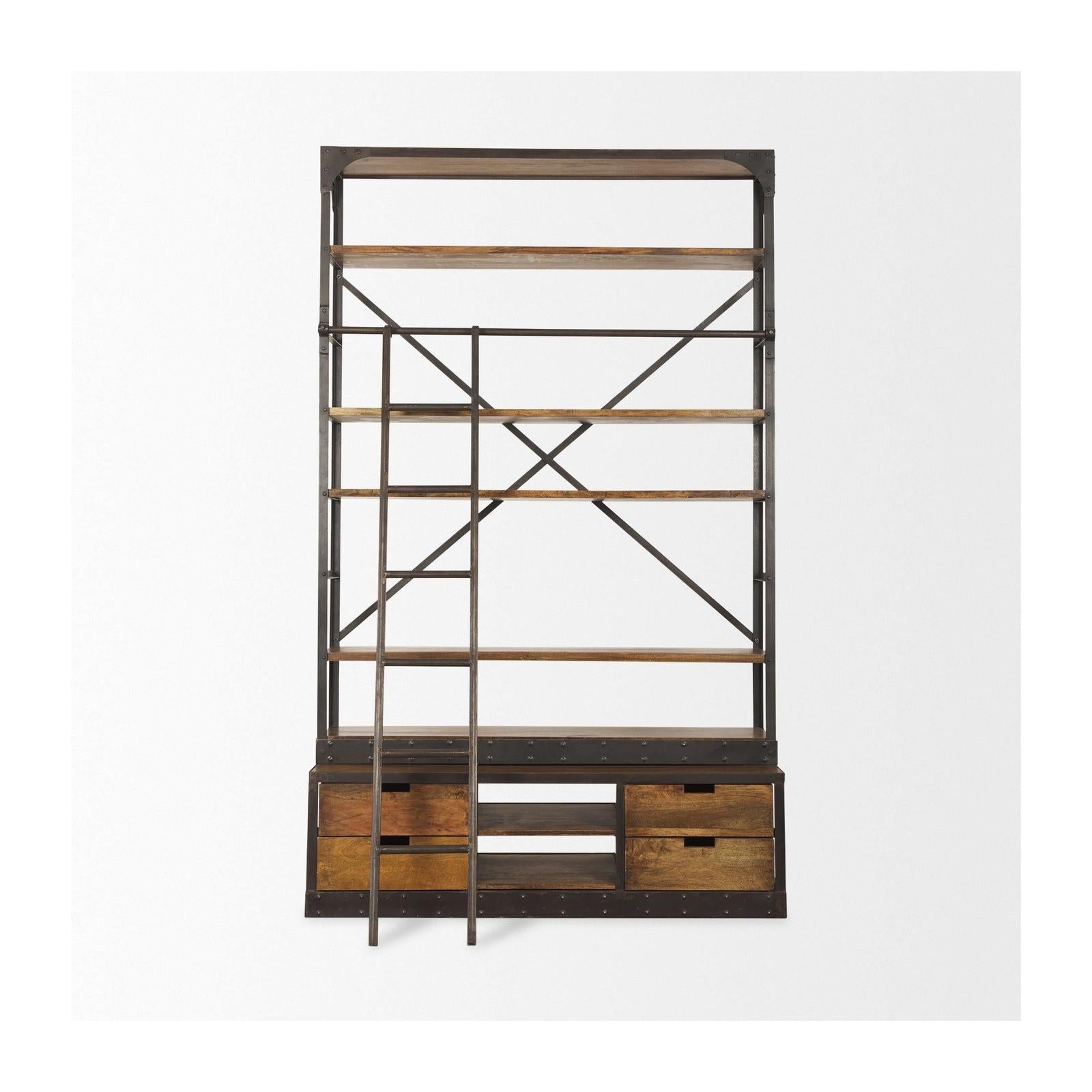 Mercana Brodie Four Shelf Shelving Unit