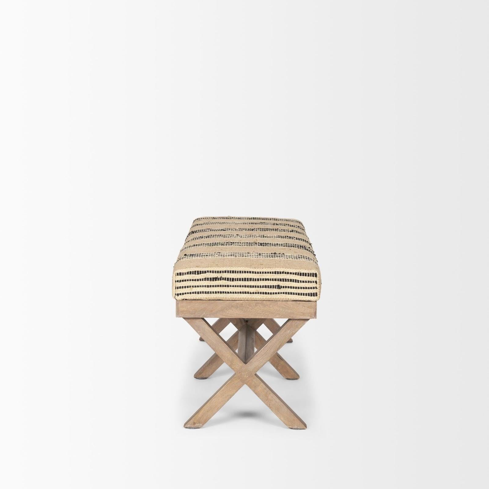 Mercana Solis Brown Base Accent Bench