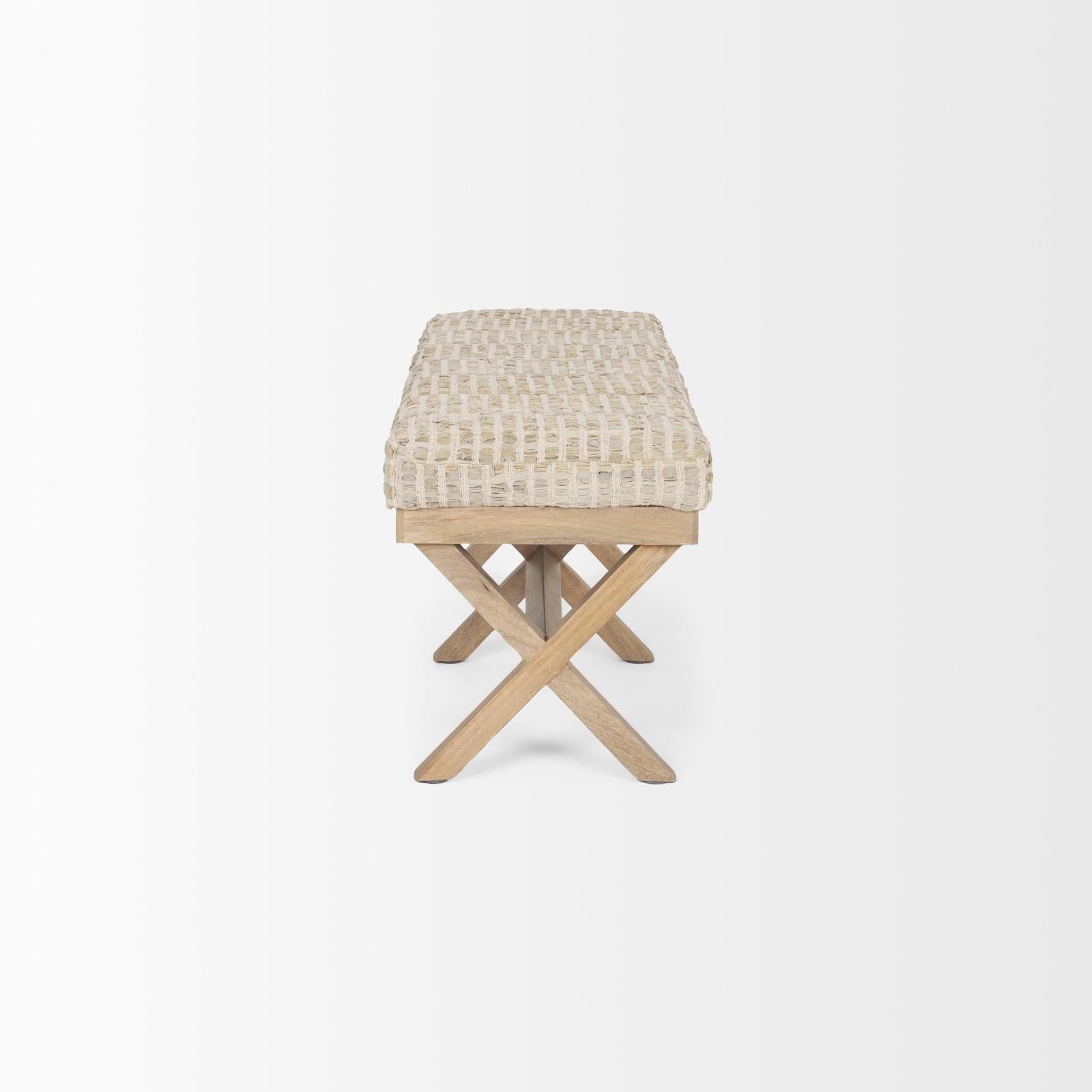 Mercana Solis Brown Base Accent Bench