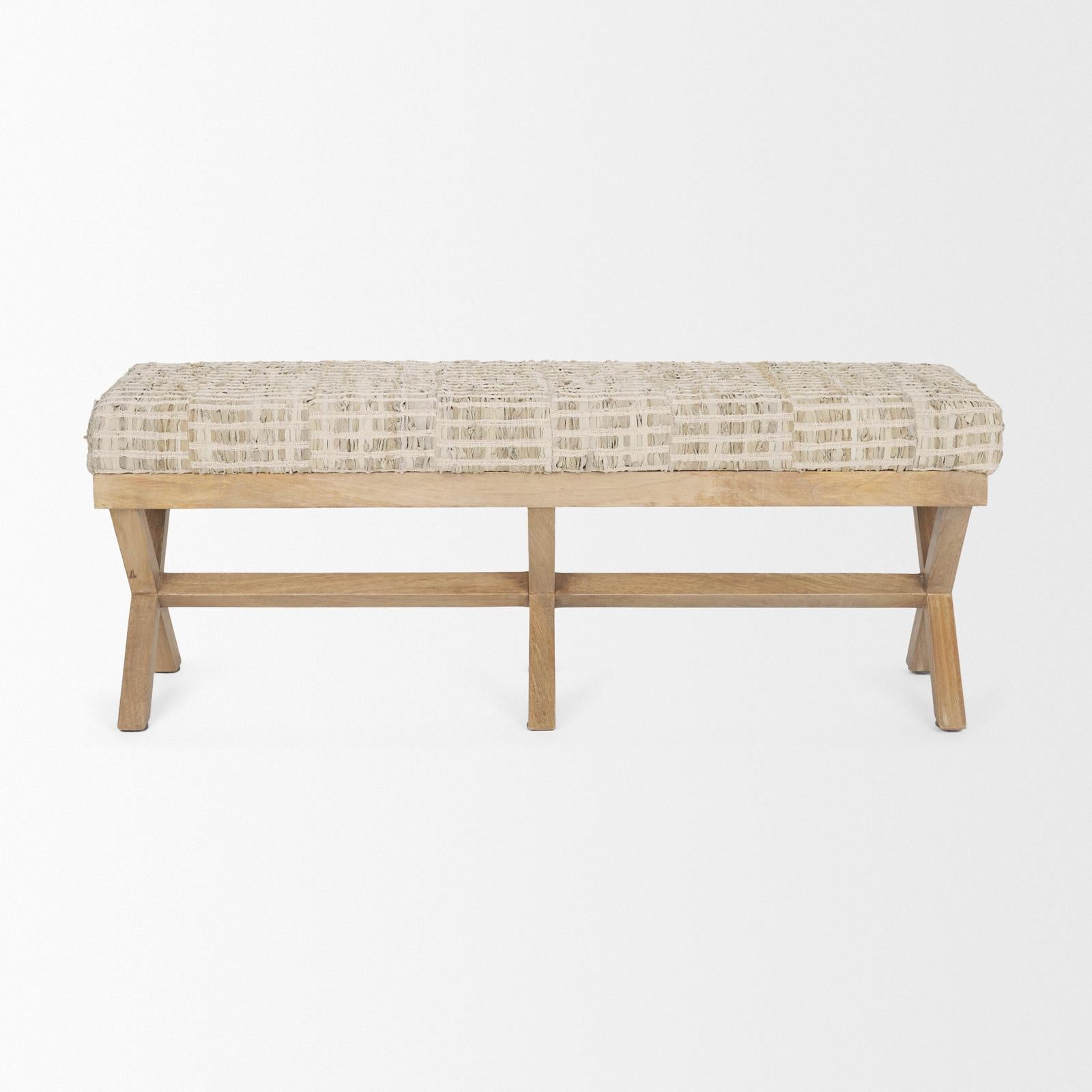 Mercana Solis Brown Base Accent Bench