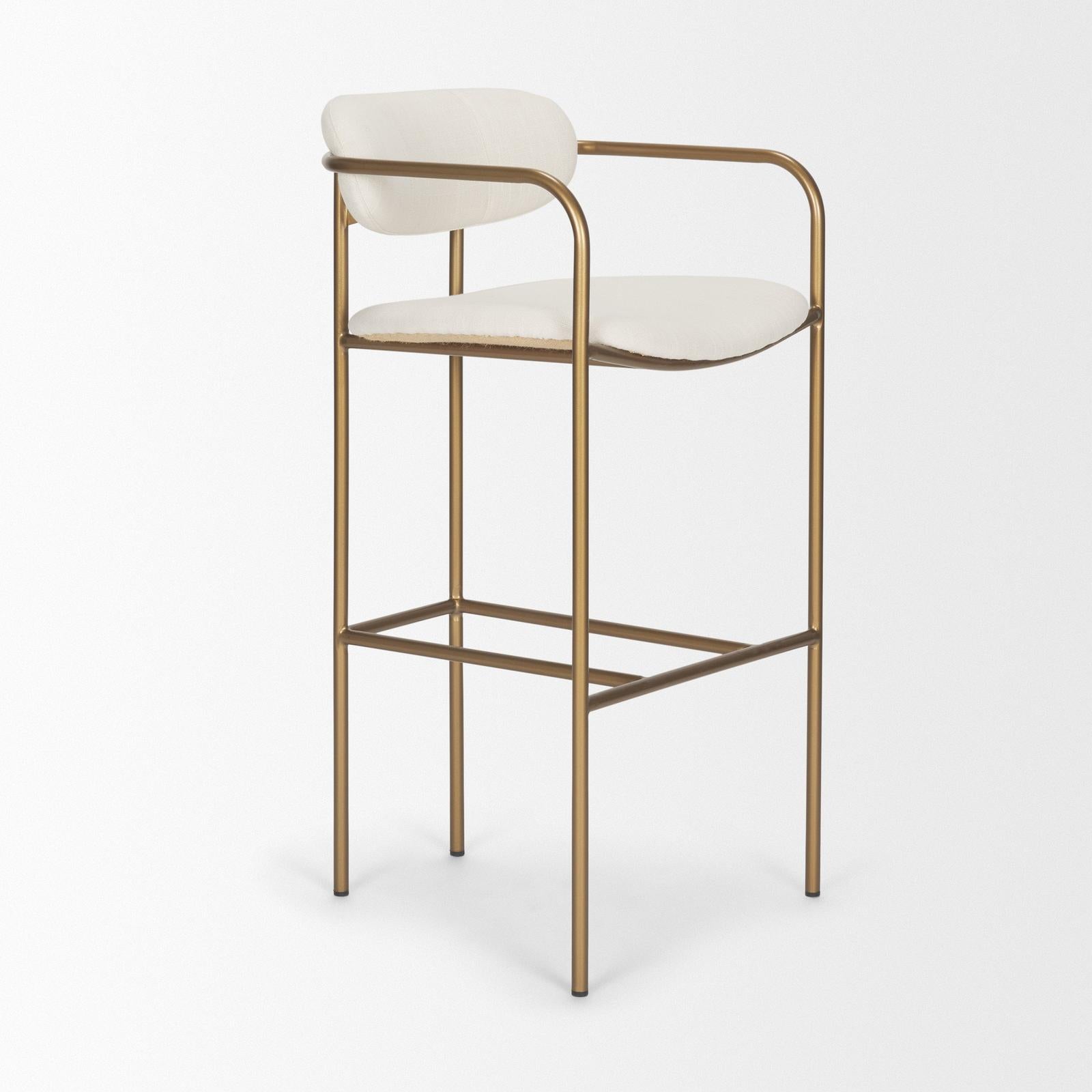 Mercana Parker Metal Bar Stool