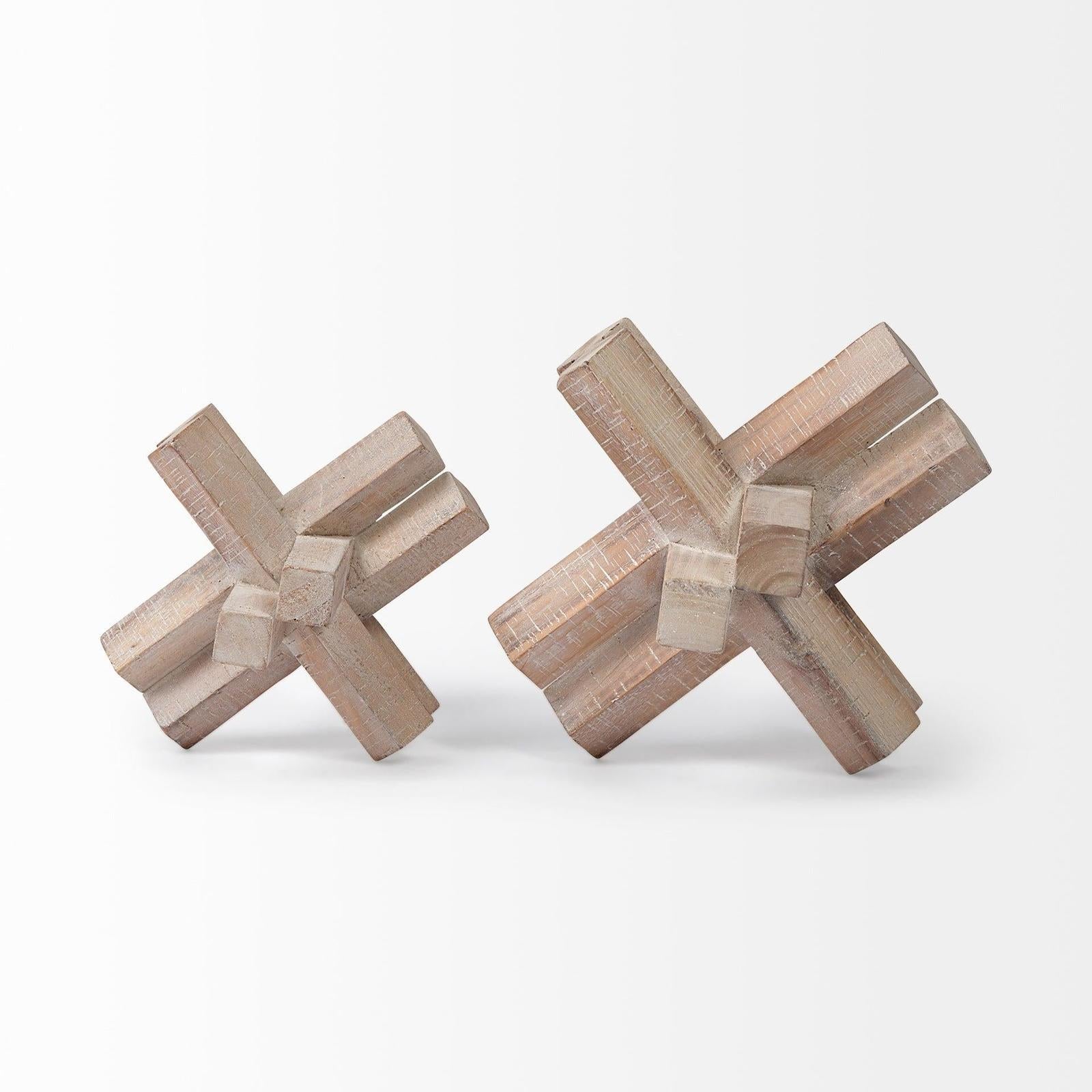 Mercana Vega Natural Wood Jack Object