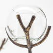 Mercana Vine Distressed Metal Creeper Five Candle Table Candle Holder