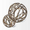 Mercana Sphaira Aluminum Decorative Tree Branch Orb